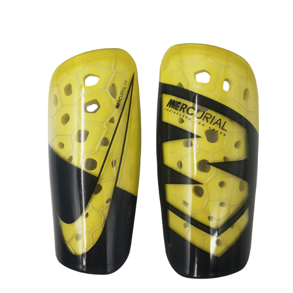 Caneleira Nike Mercurial Lite Amarela e Preta