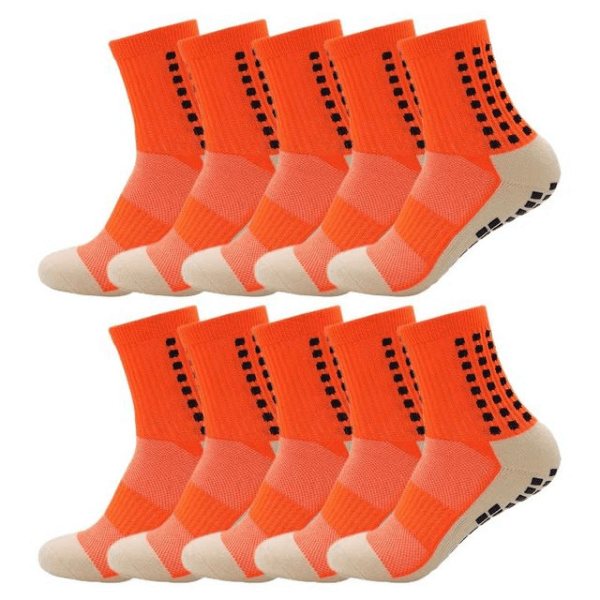 Kit com 10 Pares Meia Anti Derrapante Lisa