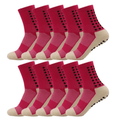 Kit com 10 Pares Meia Anti Derrapante Lisa