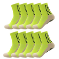 Kit com 10 Pares Meia Anti Derrapante Lisa