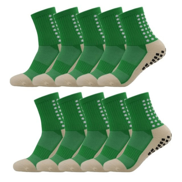 Kit com 10 Pares Meia Anti Derrapante Lisa